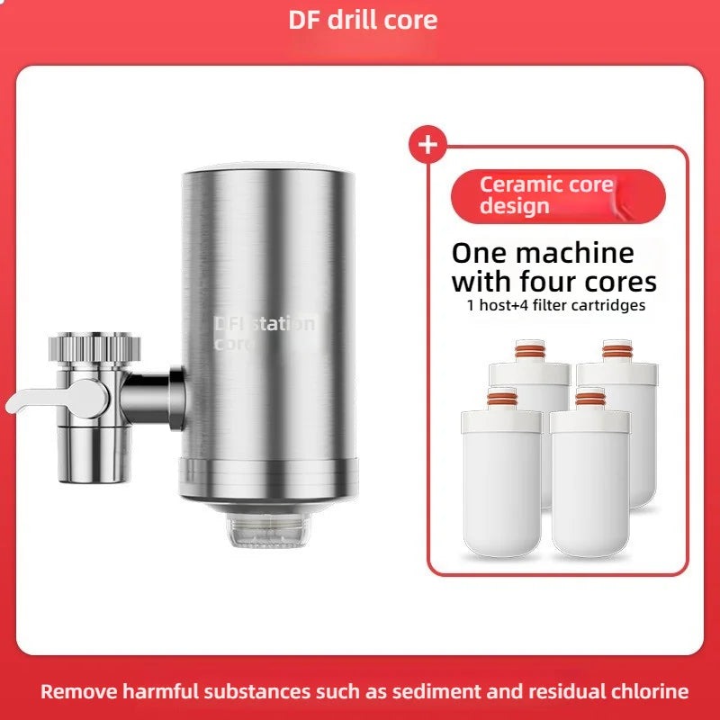 Kitchen Faucet Stainless Steel Water Purifier