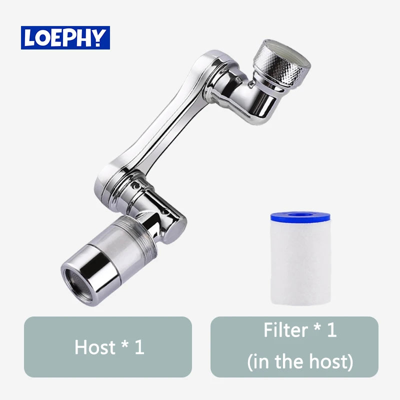 1080° Rotating Water Filter Plastic Faucet